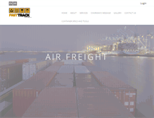 Tablet Screenshot of fasttrack-shipping.com